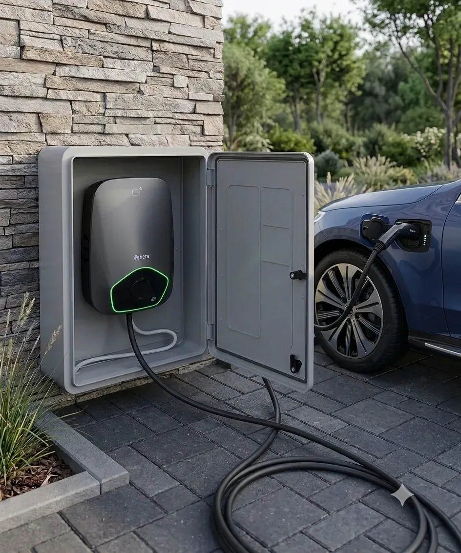 Ev Şarj İstasyonu Kurulumu | İstanbul Anadolu Yakası | Meriç Elektrik